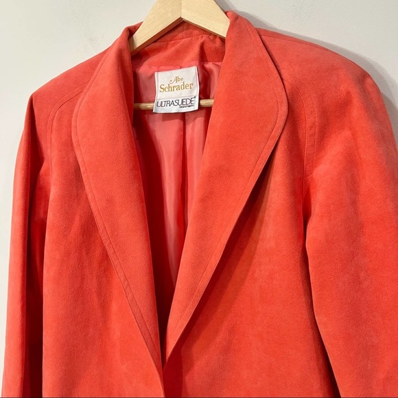 Abe Schrader Vintage UltraSuede Leather Jacket - Picture 2 of 9